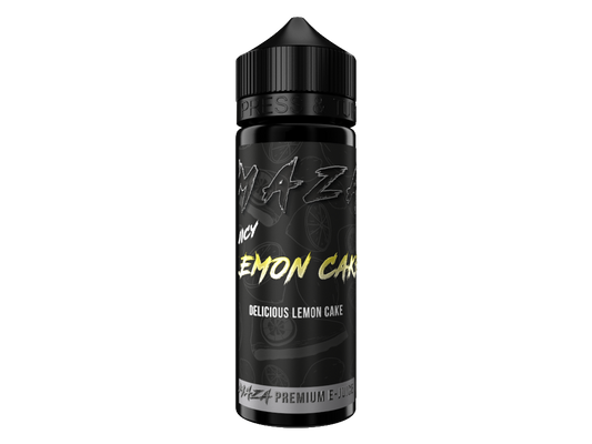 MaZa - Longfills 10 ml - Lemon Cake Aromaflasche mit Zitronenkuchengeschmack, ideal für Dampfer.