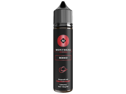 Montreal Original - Longfills 6 ml - Rodeo - Aroma Flasche mit mildem, süßlichem amerikanischem blonden Tabakgeschmack