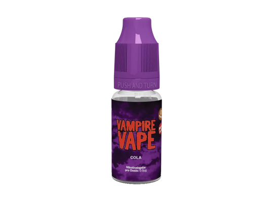 Vampire Vape Cola E-Zigaretten Liquid - Flasche mit 10ml Liquid für E-Zigaretten in verschiedenen Stärken