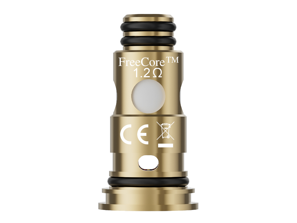 Vapefly - FreeCore G Head 0,6 Ohm für direkte Lungenzüge, 5 Stück pro Packung
