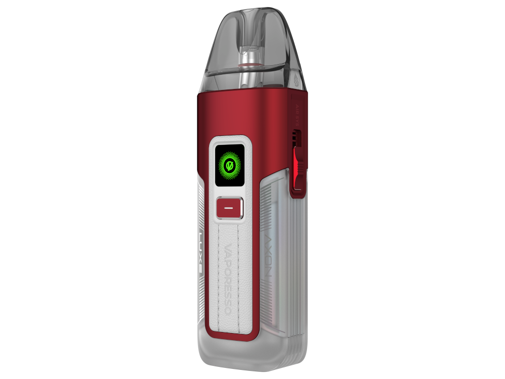 Detailansicht der Vaporesso Luxe X2 E-Zigarette Set 2000 mAh mit Fokus auf die Airflow Control und die hochwertige Verarbeitung.