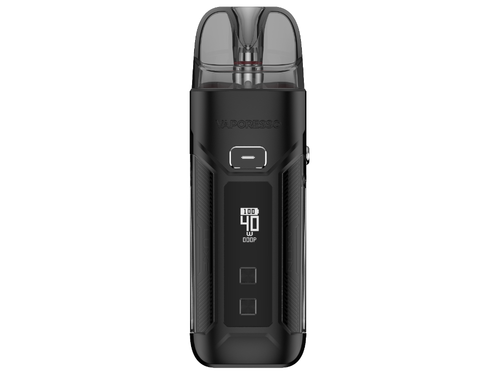 Vaporesso LUXE X Pro E-Zigarette Set mit 1500 mAh Akku, 5ml Tank, 40W Leistung & Mesh Coils, elegant in geschmackvollem Design.