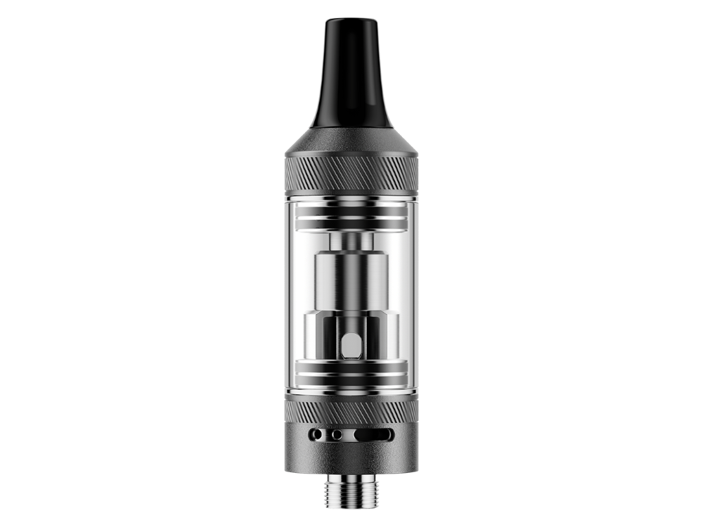 Vaptio Cosmo Lite Clearomizer Set in Nutzung, demonstriert das Top-Filling System für müheloses Nachfüllen.