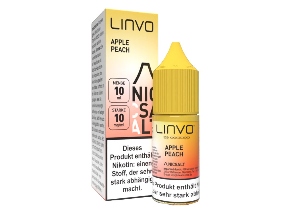Linvo - Apple Peach - Nikotinsalz Liquid 20 mg/ml