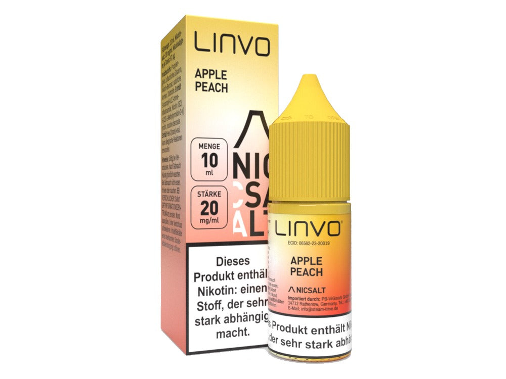 Linvo - Apple Peach - Nikotinsalz Liquid 20 mg/ml