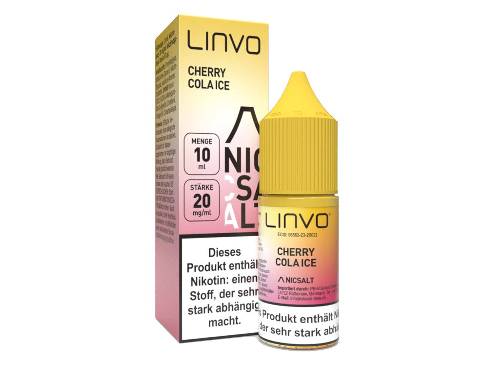 Linvo - Cherry Cola Ice - Nikotinsalz Liquid 20 mg/ml