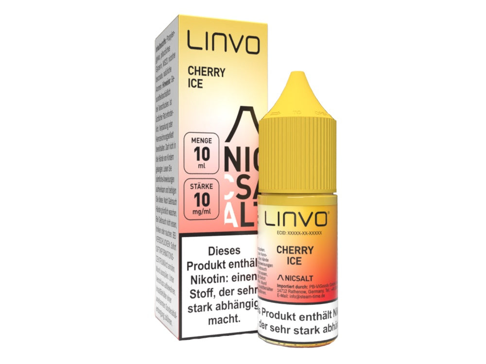 Linvo - Cherry Ice - Nikotinsalz Liquid 20 mg/ml