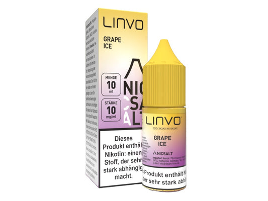 Linvo - Grape Ice - Nikotinsalz Liquid 20 mg/ml