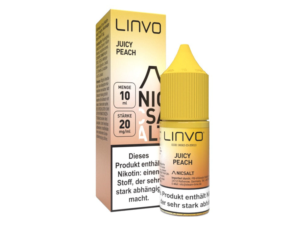 Linvo -  Peach Ice - Nikotinsalz Liquid 20 mg/ml