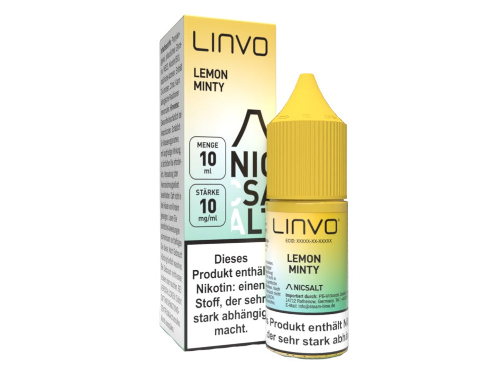 Linvo - Lemon Minty - Nikotinsalz Liquid 20 mg/ml