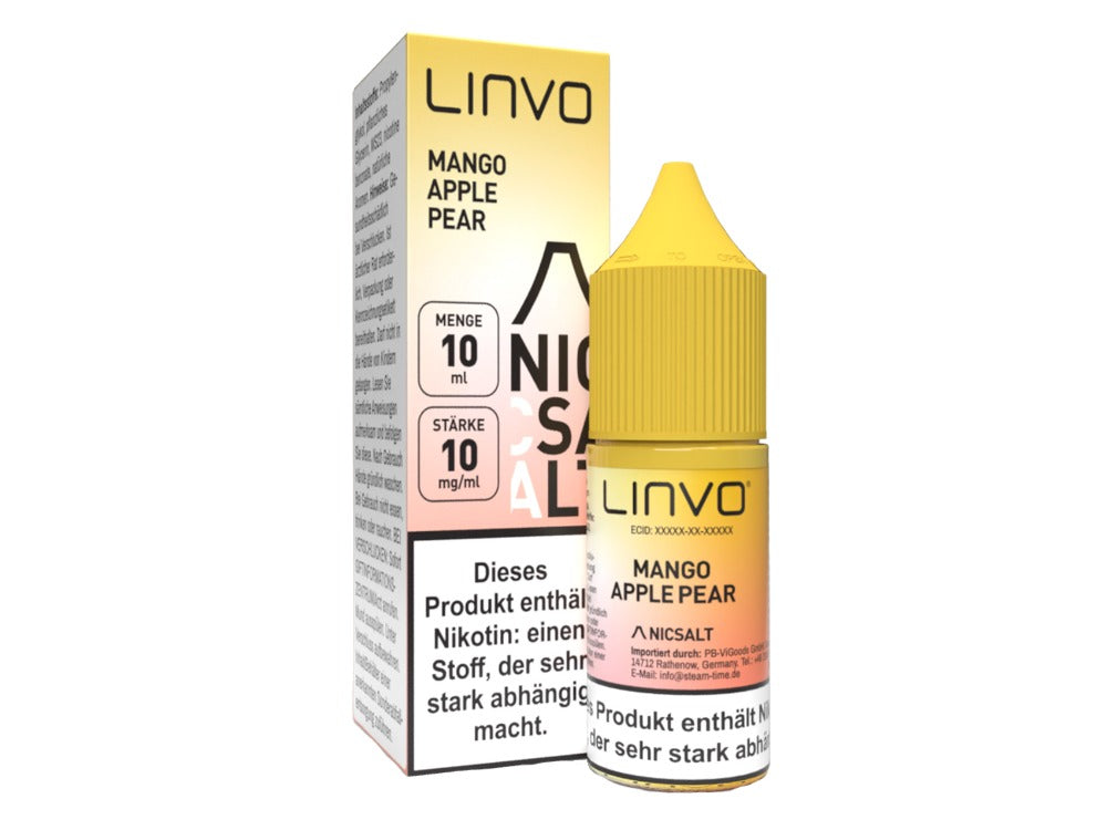 Linvo - Mango Apple Pear - Nikotinsalz Liquid 20 mg/ml