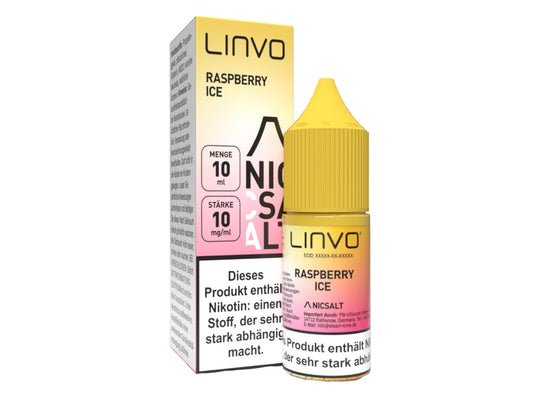 Linvo - Raspberry Ice - Nikotinsalz Liquid 20 mg/ml