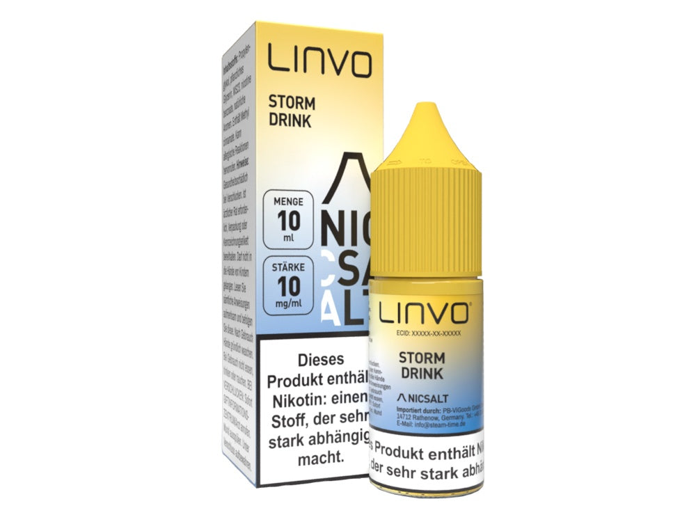 Linvo - Storm Drink - Nikotinsalz Liquid 20 mg/ml
