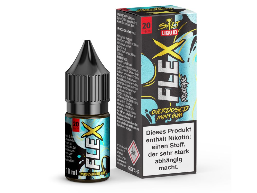 Revoltage - FLEX Nikotinsalz Liquid - Mint Gum