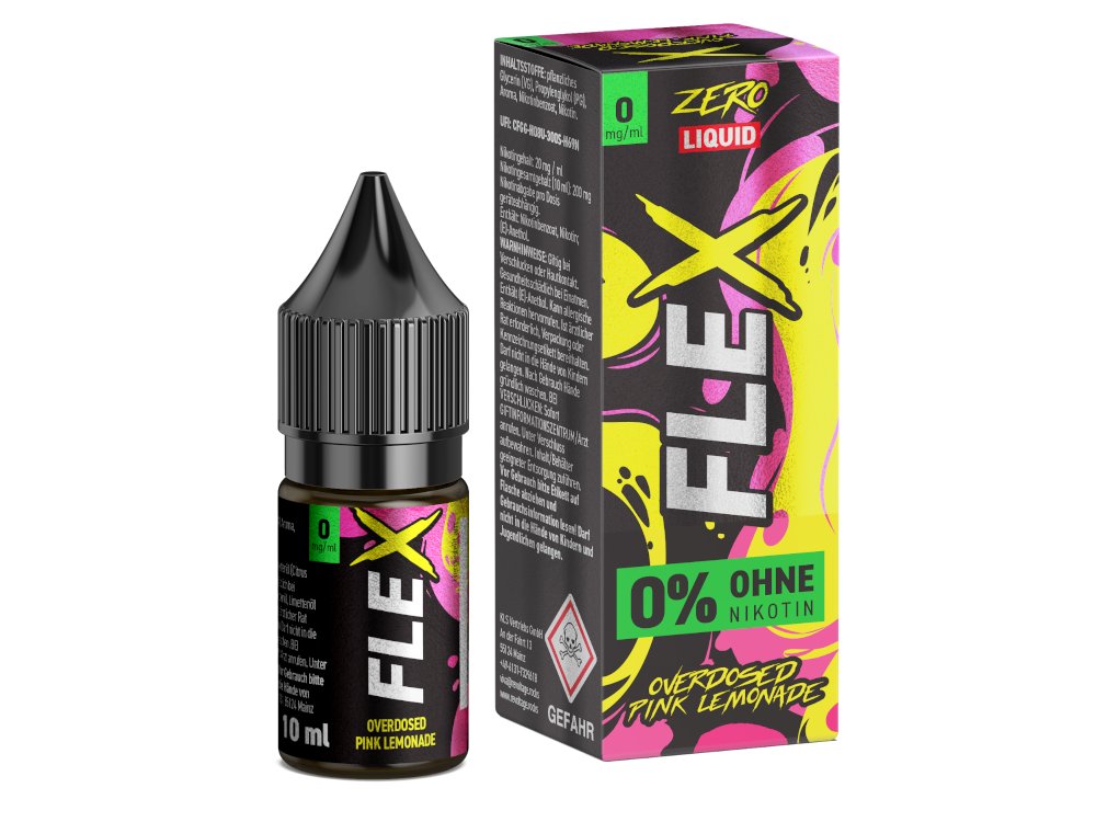 Revoltage - FLEX Nikotinsalz Liquid - Pink Lemonade - 0mg-10mg-20mg/ml