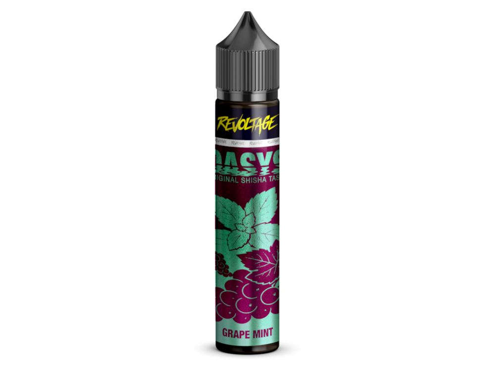 Revoltage Oasys Grape Mint Longfill Aroma mit Traube und Minze, erhältlich bei Liquidsandmore in Dreieich.