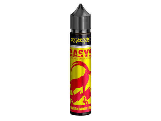Revoltage Oasys Nubian Mountain Longfill Aroma mit Heidelbeeren, Trauben und exotischen Früchten, erhältlich bei Liquidsandmore in Dreieich.