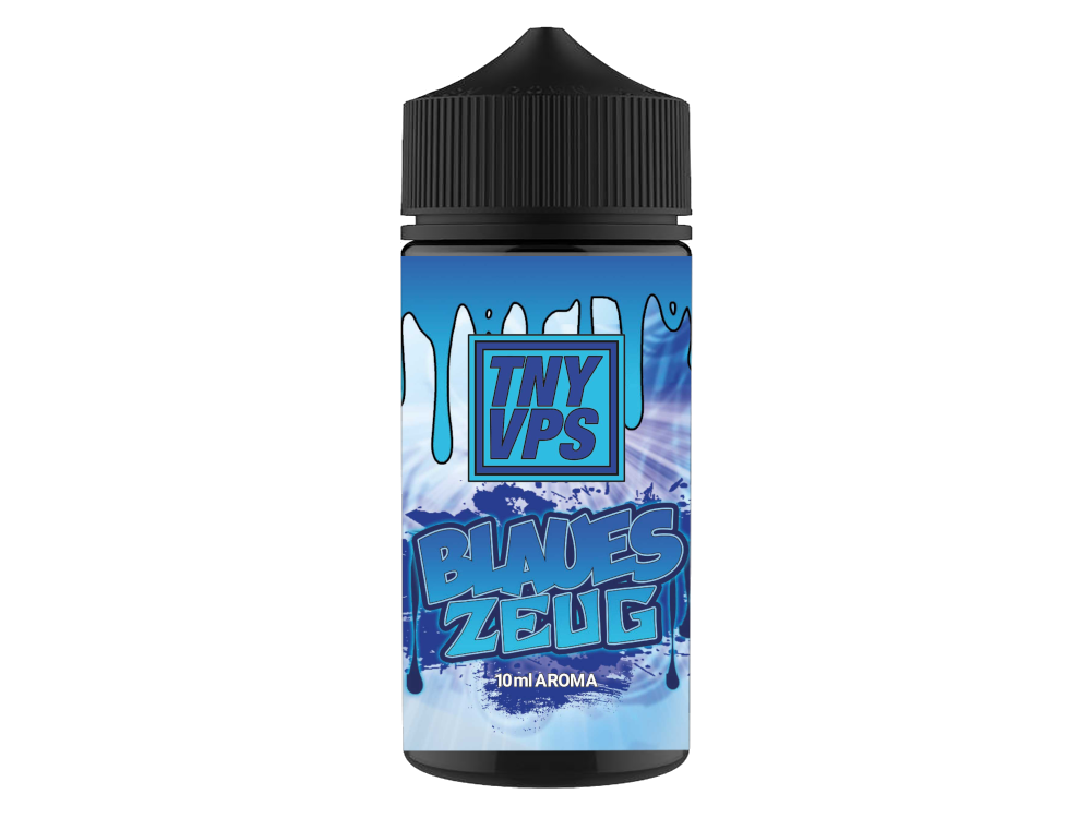TNYVPS Longfills 10ml Blaues Zeug, das die verschiedenen Blaubeer-Aromen und das frische Geschmackserlebnis beschreibt.