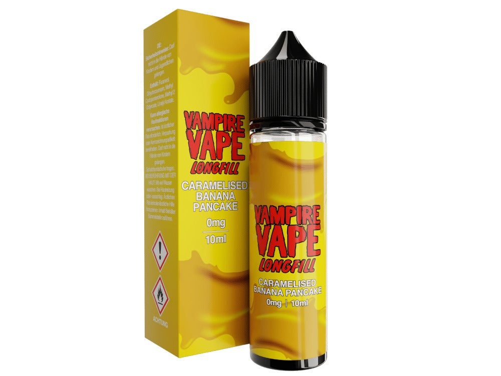 Vampire Vape - Dessert Collection - Longfill 10 ml - Caramelised Banana Pancake