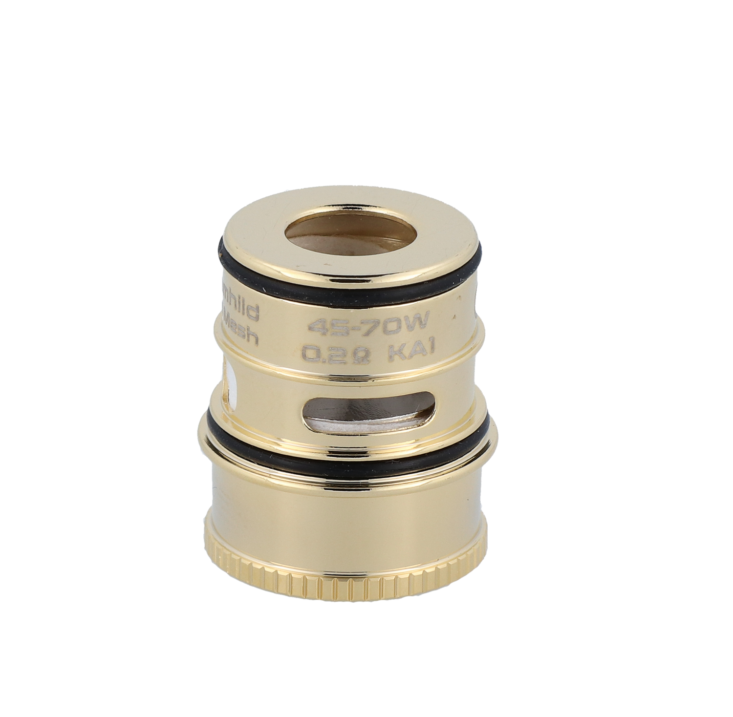 Vapefly Kriemhild Dual Mesh 0,2 Ohm Kopf - Für E-Zigaretten, erhältlich in Gold und Silber, Packung mit 3 Stück