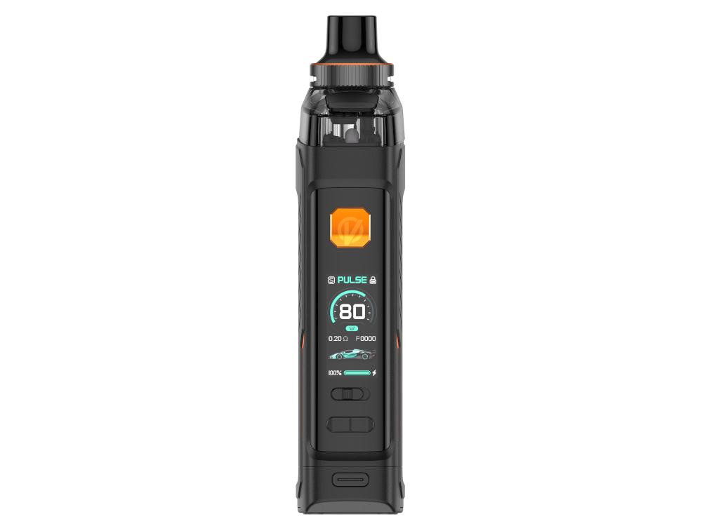 Detailaufnahme des Vaporesso E-Zigaretten Sets ARMOUR GS, zeigt die verschiedenen Verdampferköpfe zur Auswahl.