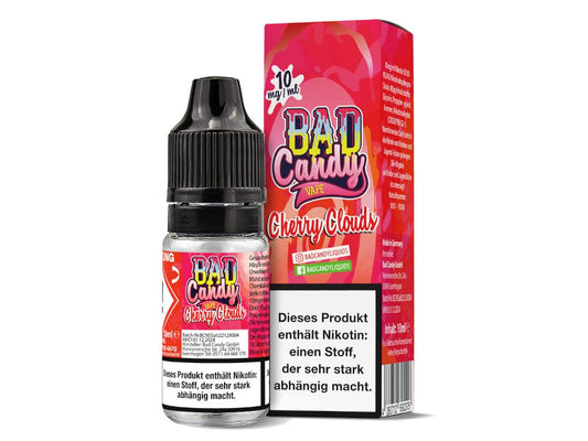 Bad Candy Liquids Cherry Cloud Nikotinsalz - 10ml Fruchtiges Liquid mit Kirsch-Zitronen-Limonen Geschmack