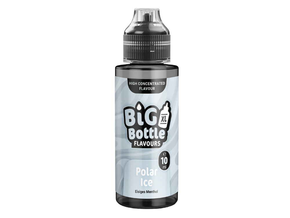Der Big Bottle Longfills 10 ml Polar Ice, ein kühles Menthol Aroma in einer 120-ml-Flasche, präsentiert sich in stilvollem Design und eignet sich perfekt für E-Zigaretten. Schmecken Sie die erfrischende Kühle beim Dampfen.