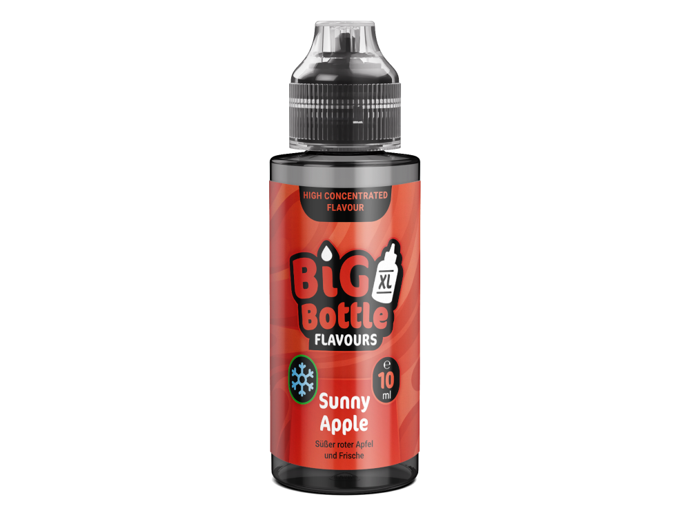 Big Bottle Sunny Apple Longfill Aroma Flasche mit Apfel Cooling liquidsandmore Dreieich