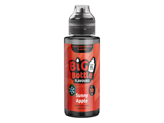 Big Bottle Sunny Apple Longfill Aroma Flasche mit Apfel Cooling liquidsandmore Dreieich