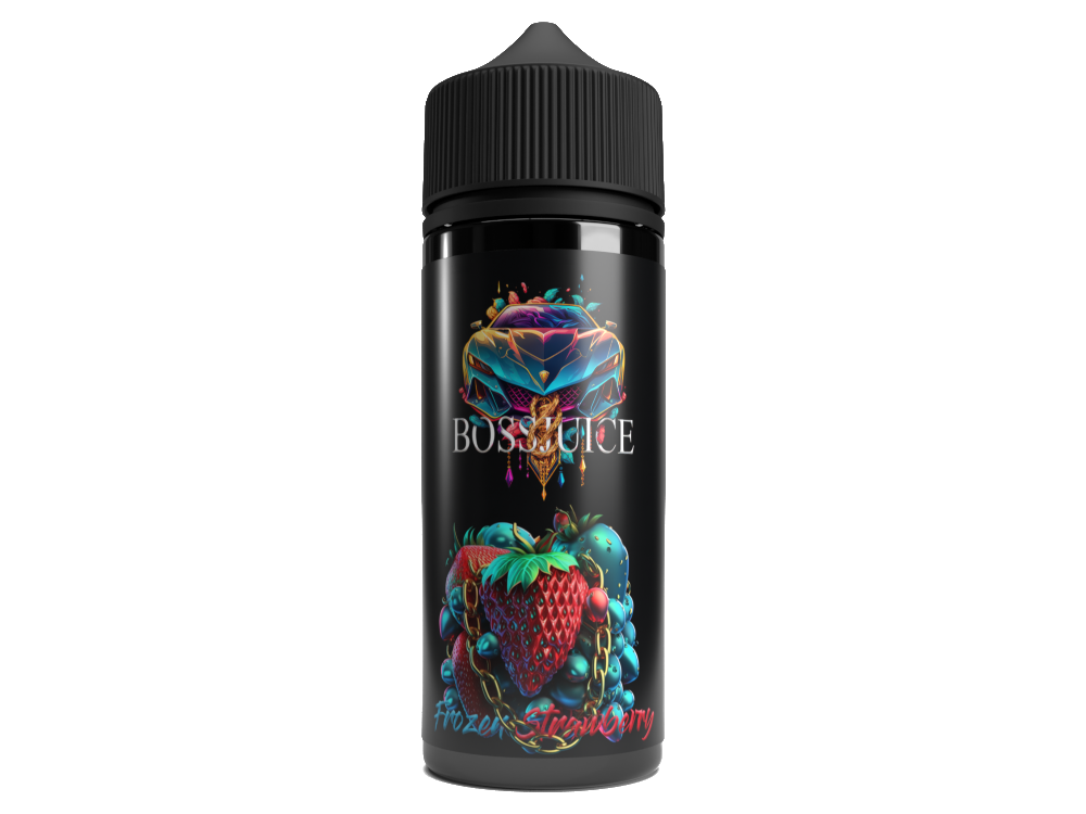 Zutaten und Anwendungshinweise für Boss Juice - Aroma Frozen Strawberry 10 ml für Dampfer, die nach einem intensiven Geschmackserlebnis suchen