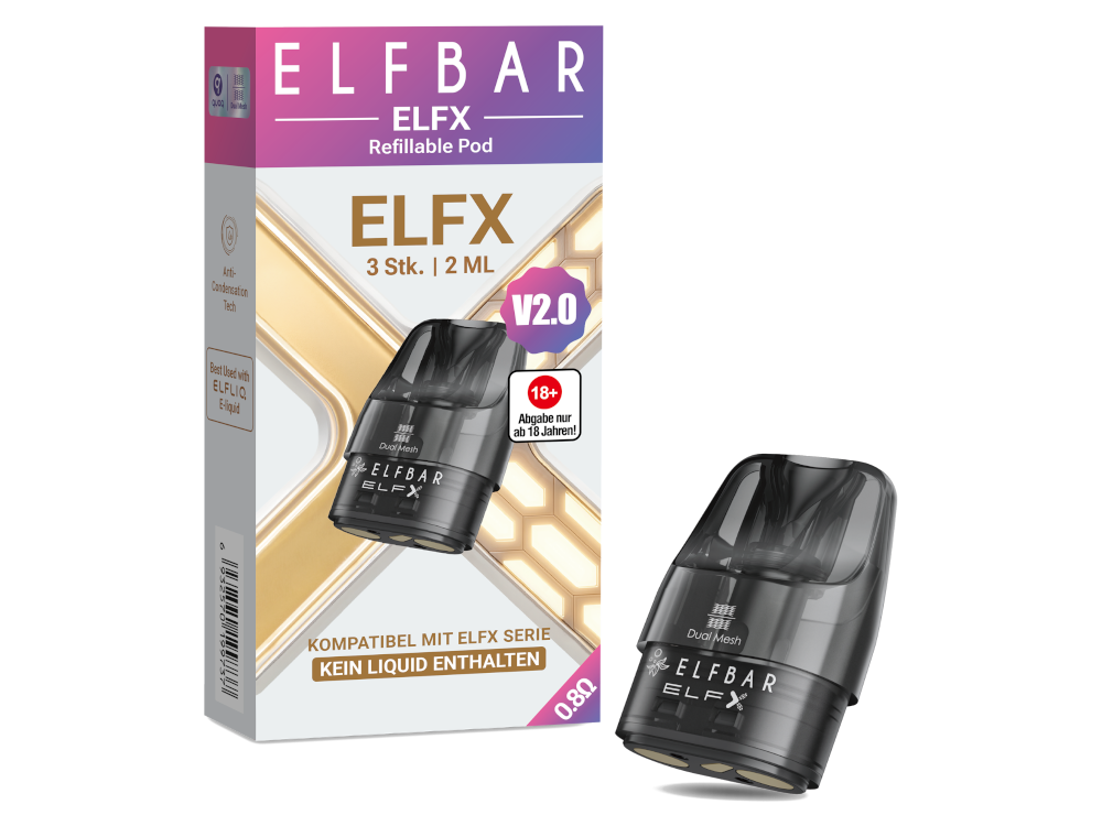 Elfbar Elfx Pod V2.0 (3 Stück pro Packung)