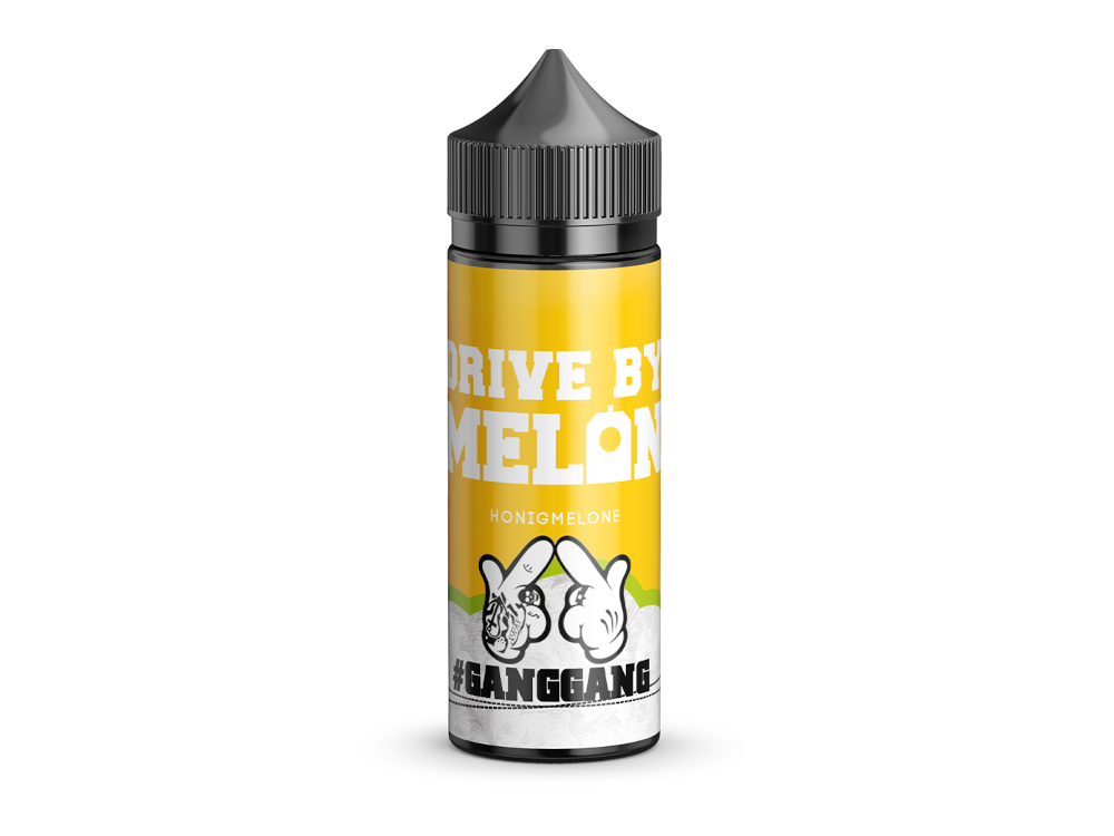 GangGang Aroma Drive by Melon 10 ml - Hochwertige Aromen für das Vaping mit Honigmelonen-Geschmack in einer 120 ml Flasche, von RavenSmoke DE.