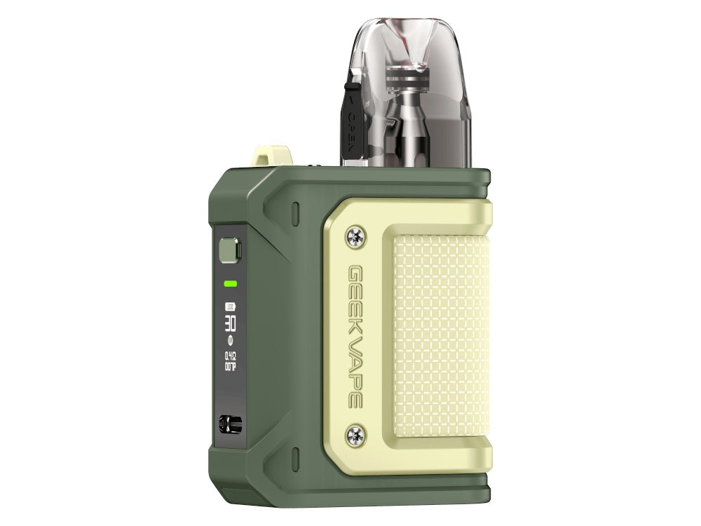 GeekVape Aegis E-Zigaretten Set mit 1.300 mAh Akku, 3ml Tank und OLED-Display