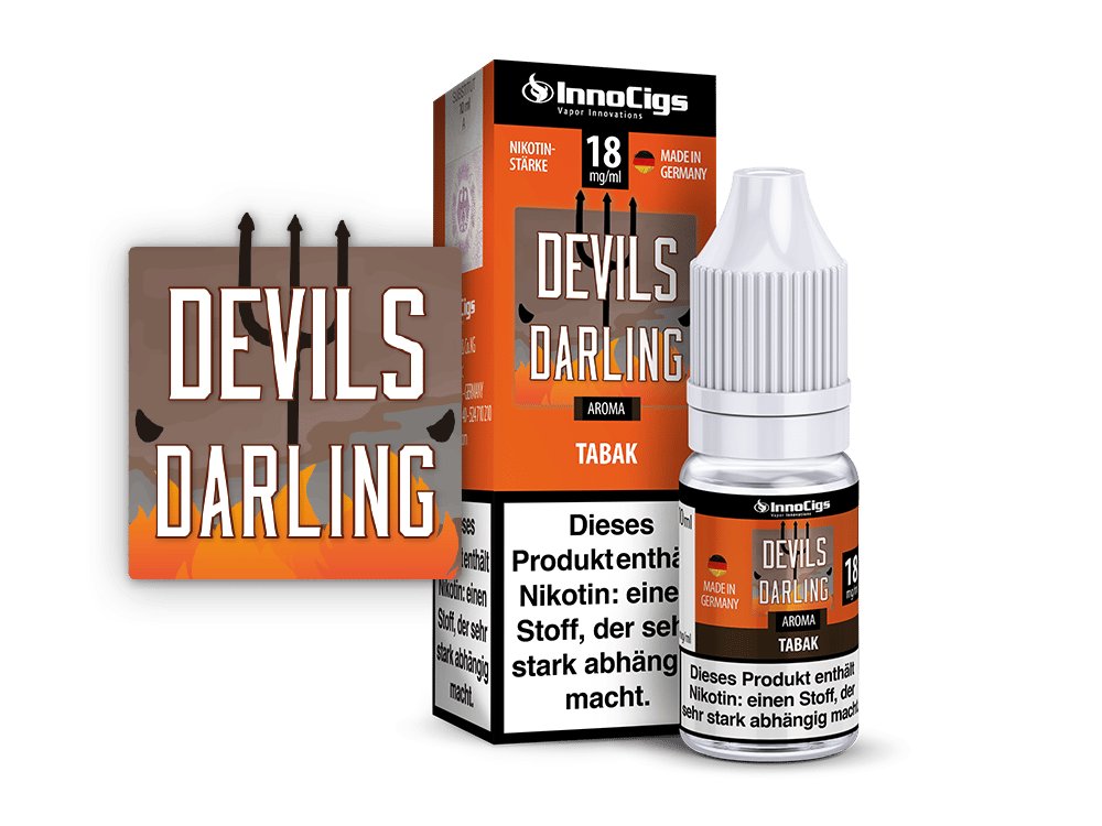 InnoCigs Liquid Devils Darling Tabak – Verführerisch würziger Tabak mit Charakter