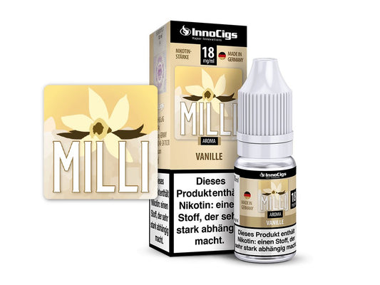 InnoCigs Liquid – Milli Vanille für cremig-süßen Vanillegeschmack