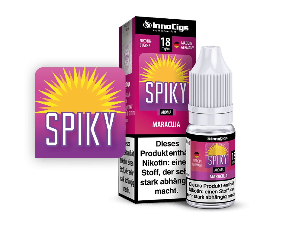 InnoCigs Liquid – Spiky Maracuja für intensiven Passionsfruchtgeschmack