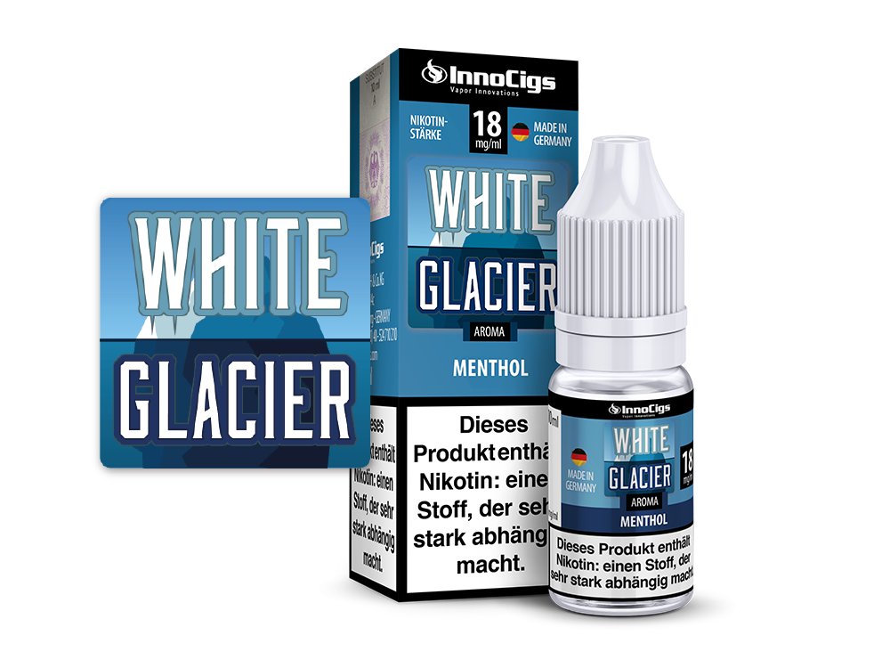 White Glacier Fresh Aroma - InnoCigs  Liquid für E-Zigaretten