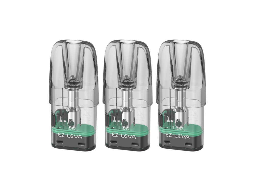 Innokin EZ LEVA Ersatz-Pods 3er Set für MTL Dampfen, transparent, 2,5 ml Tank, günstig bei Liquidsandmore in Dreieich