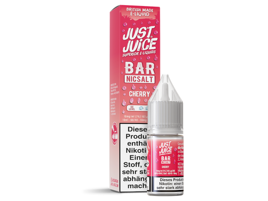 Just Juice Bar Cherry Nikotinsalz Liquid bei liquidsandmore Dreieich