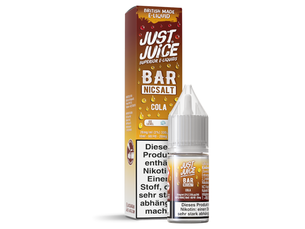 Just Juice Bar NicSalt Liquid für E-Zigaretten in Dreieich