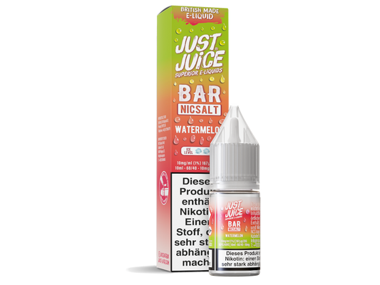 Just Juice Bar Watermelon Nikotinsalz Liquid bei liquidsandmore kaufen