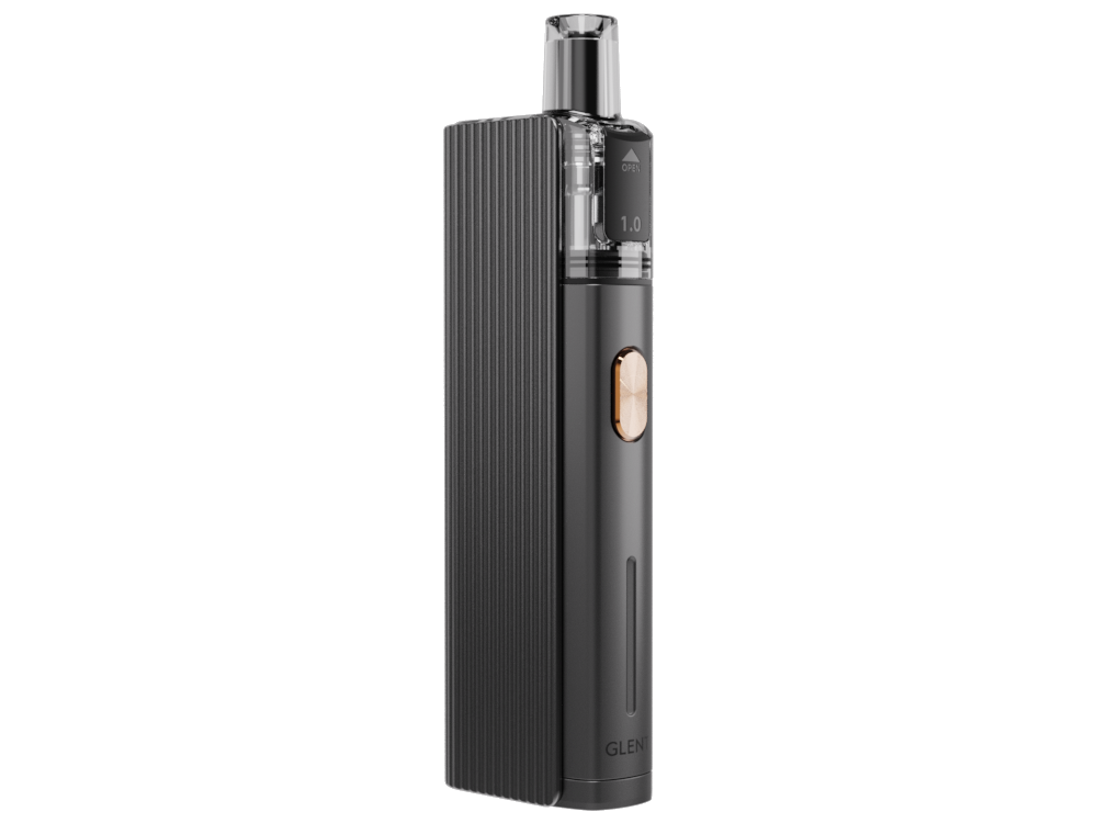USB-C Anschluss des JustFog - Glent E-Zigaretten Sets für schnelles Aufladen.