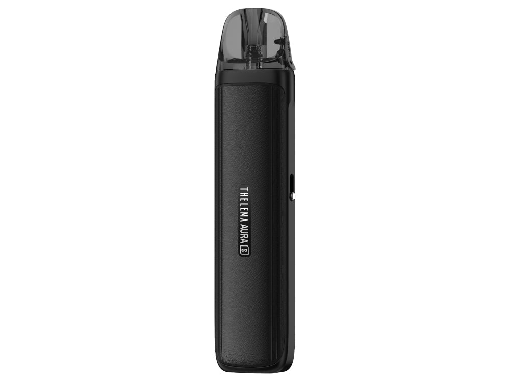 Lost Vape Thelema Aura S Pod Kit mit 1600 mAh Akku, 40 Watt Leistung und 3 ml Pod mit 0,6 Ohm Coil.