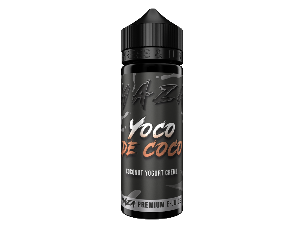 MaZa - Longfills 10 ml - Yoco Coco Produktdetails inklusive Sicherheitsinformationen und Lieferantendaten von RavenSmoke DE