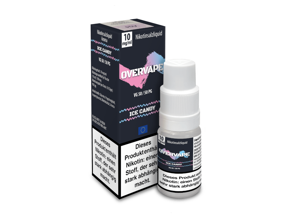 Overvape - Nikotinsalz Liquid - Ice Candy