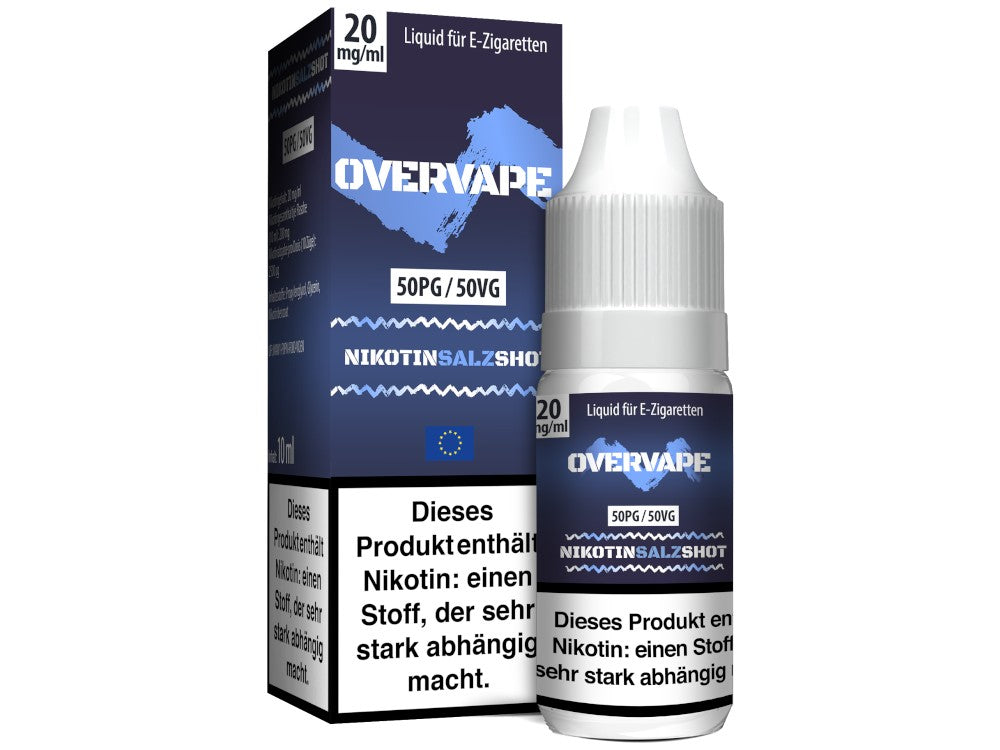 Overvape - Nikotinsalz Shot - 50PG/50VG