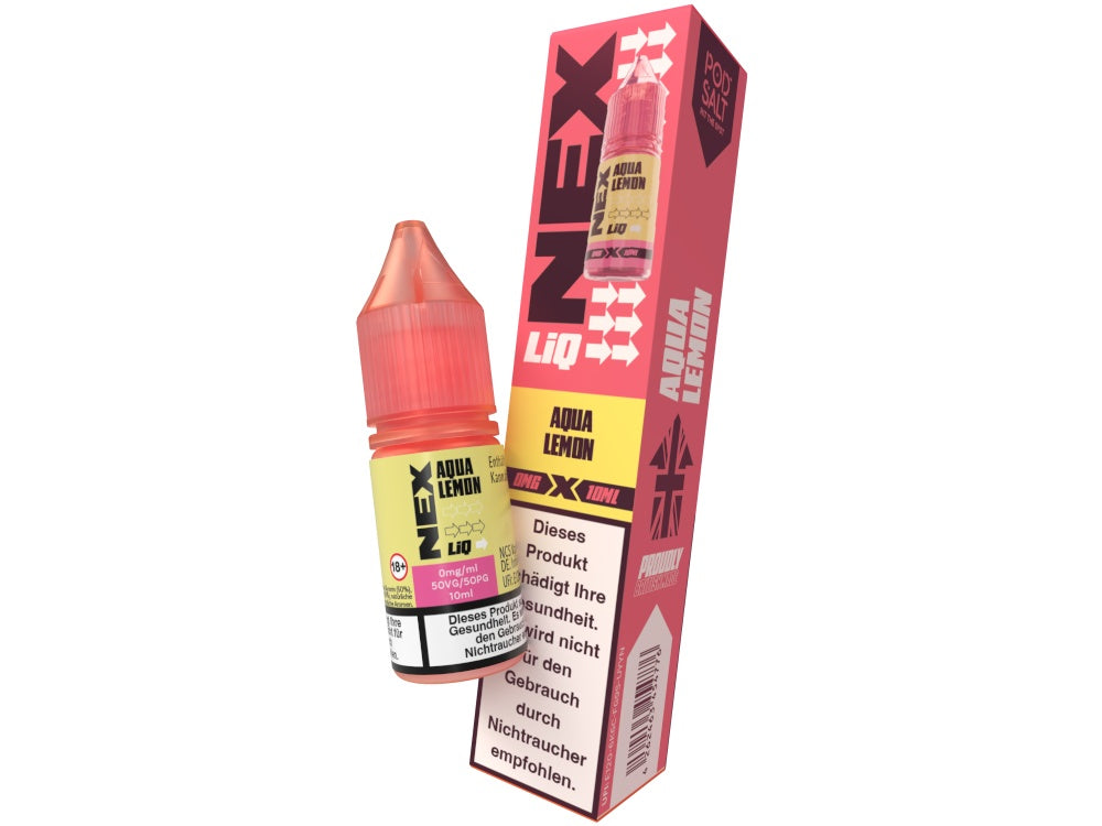 Pod Salt - NexLiq - Nikotinsalz Liquid - Aqua Lemon