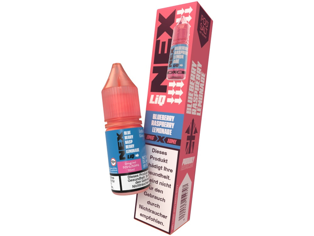 Pod Salt - NexLiq - Nikotinsalz Liquid - Blueberry Raspberry Lemonade