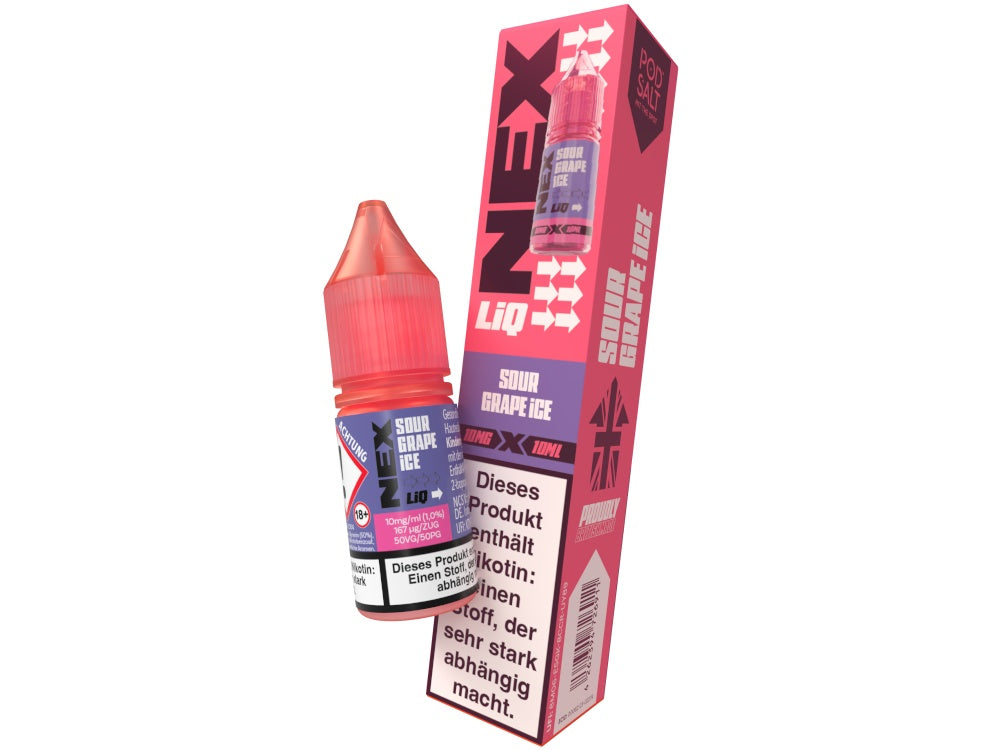 Pod Salt - NexLiq - Nikotinsalz Liquid - Sour Grape Ice