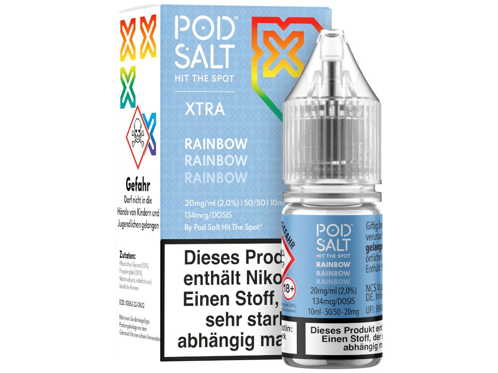 Pod Salt X - Nikotinsalz Liquid  - Rainbow
